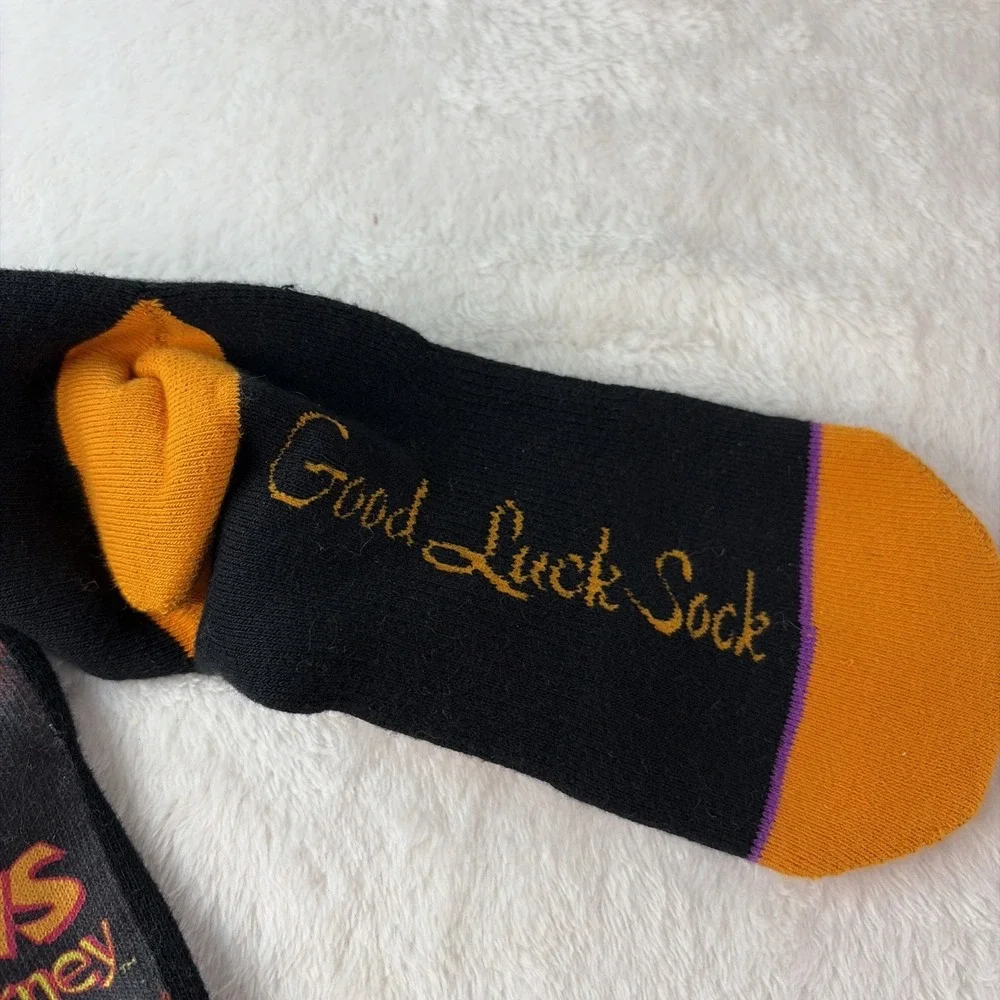 NWT Good Luck Sock Bill & Ted's Bogus Journey Men's Crew Socks (Size 8-13)